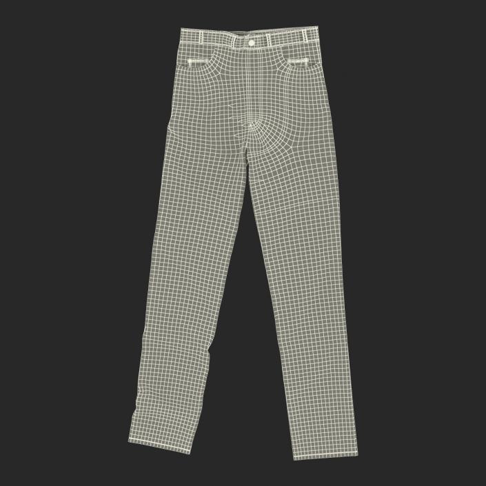 3D Jeans Black