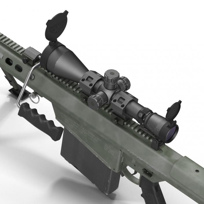 Barrett M107 3D