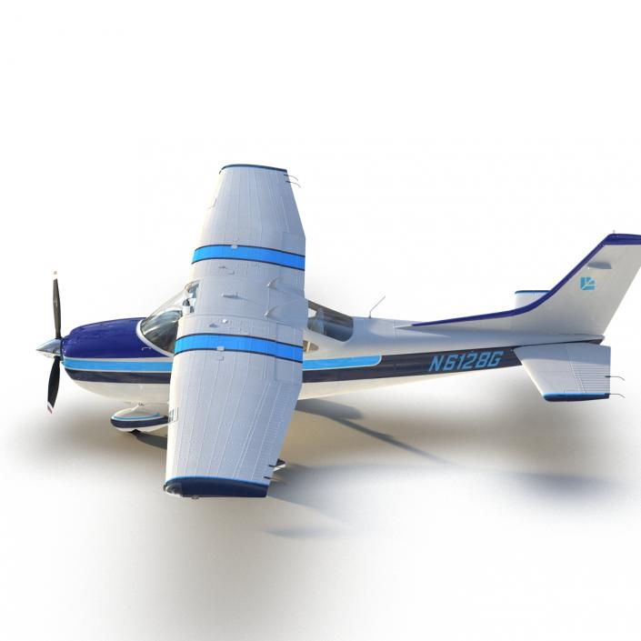 3D Cessna 182 Skylane model