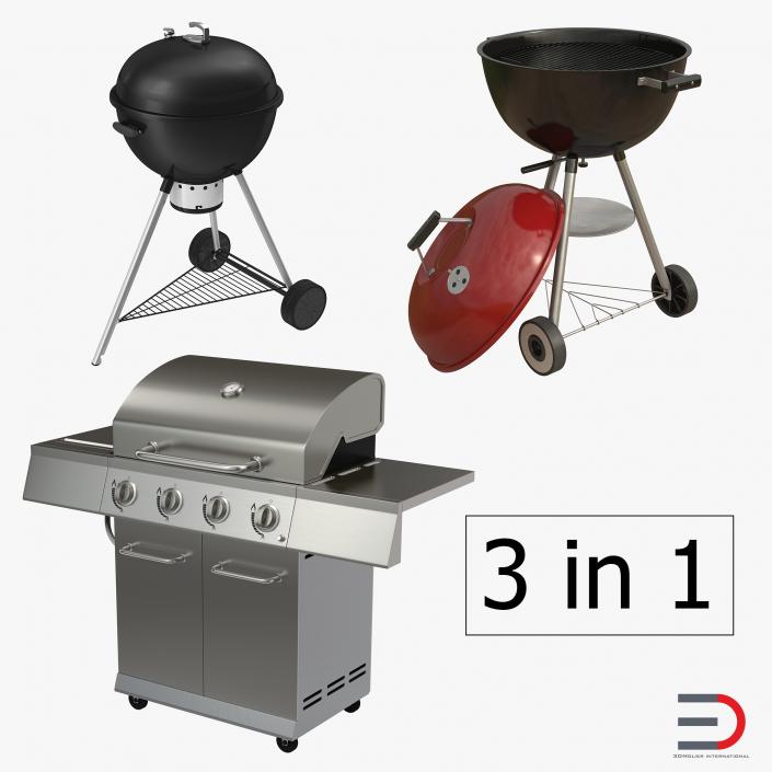 Grills Collection 3D