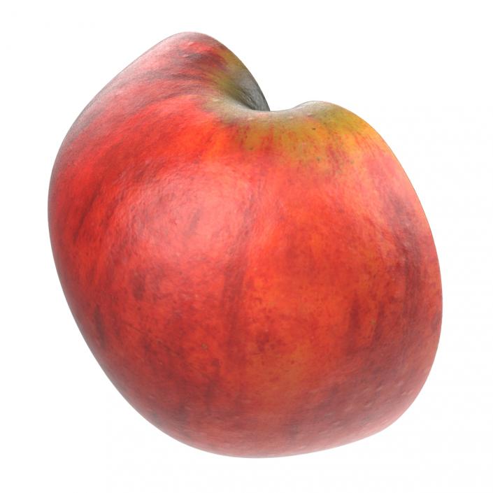 Red Apple Half 3D model