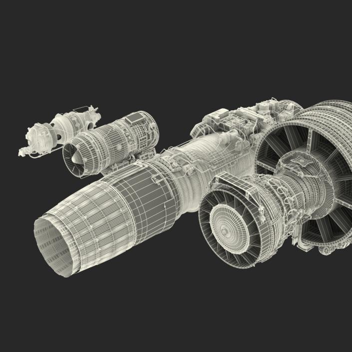 Turbofan Engines Collection 2 3D model