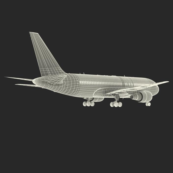 3D model Boeing 767-200 Delta Air Lines