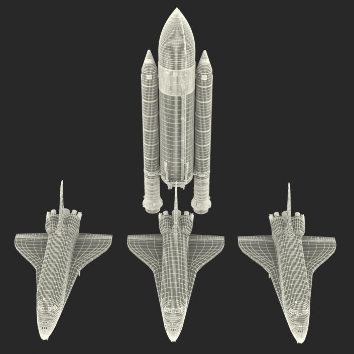 Space Shuttles Collection 2 3D