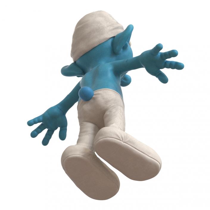 Smurf with Fur 3D model
