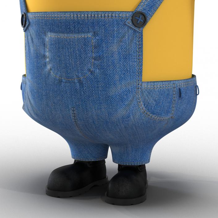 3D model Tall Two Eyed Minion