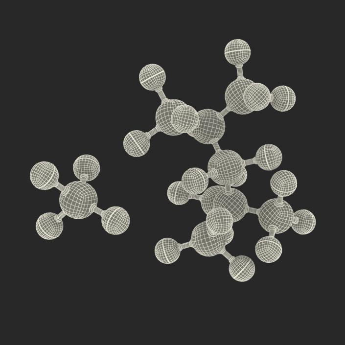 3D model Molecules Collection