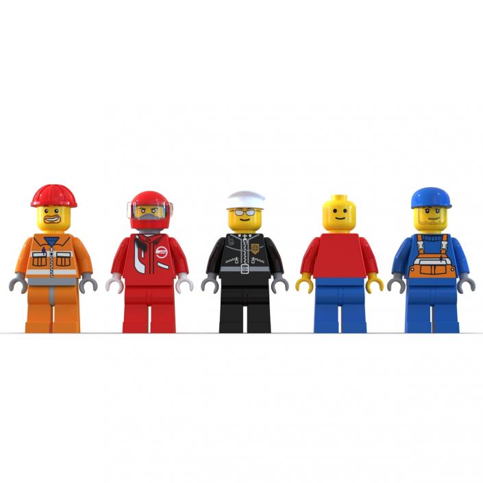 Lego Minifigures Collection 3D