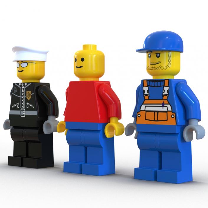 Lego Minifigures Collection 3D