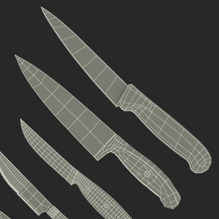 Knives Collection 3D