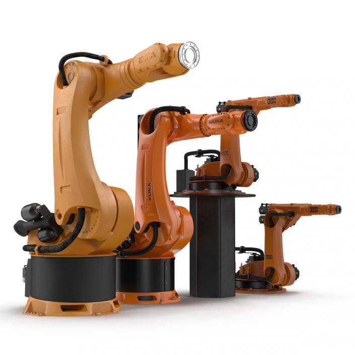 Kuka Robots Collection 4 3D model