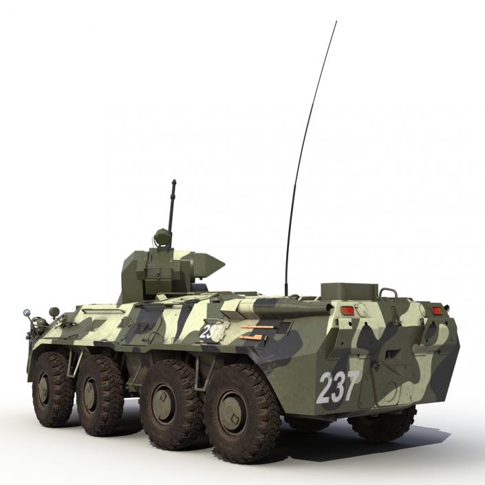 BTR 80A 3D model