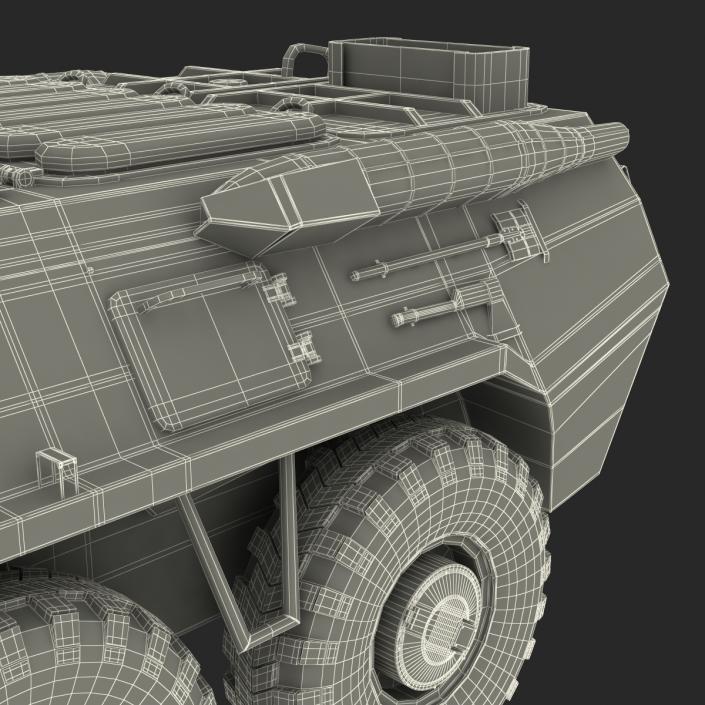 BTR 80A 3D model