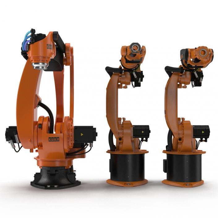 Kuka Robots Collection 6 3D model