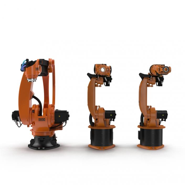 3D Kuka Robots Rigged Collection 5