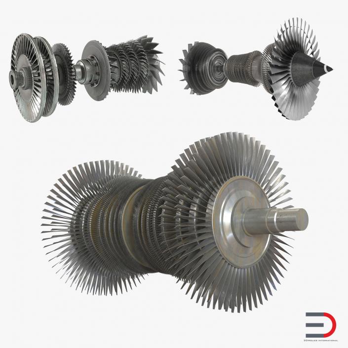 3D Turbines Collection 2