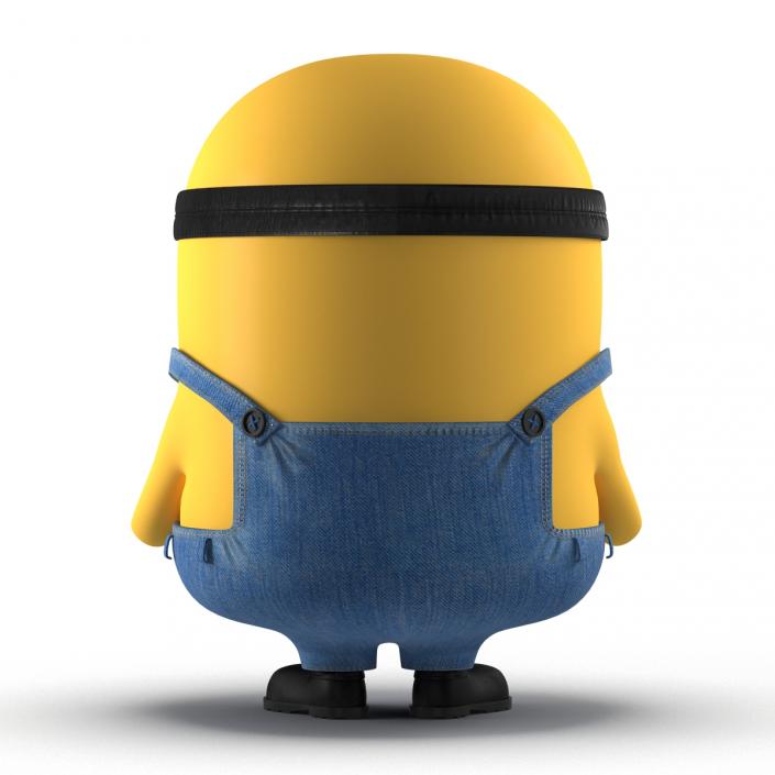 3D Short Two Eyed Minion Pose 3 model
