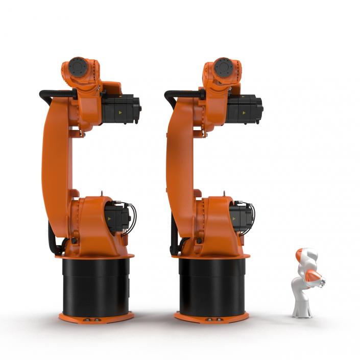 3D Kuka Robots Rigged Collection 7