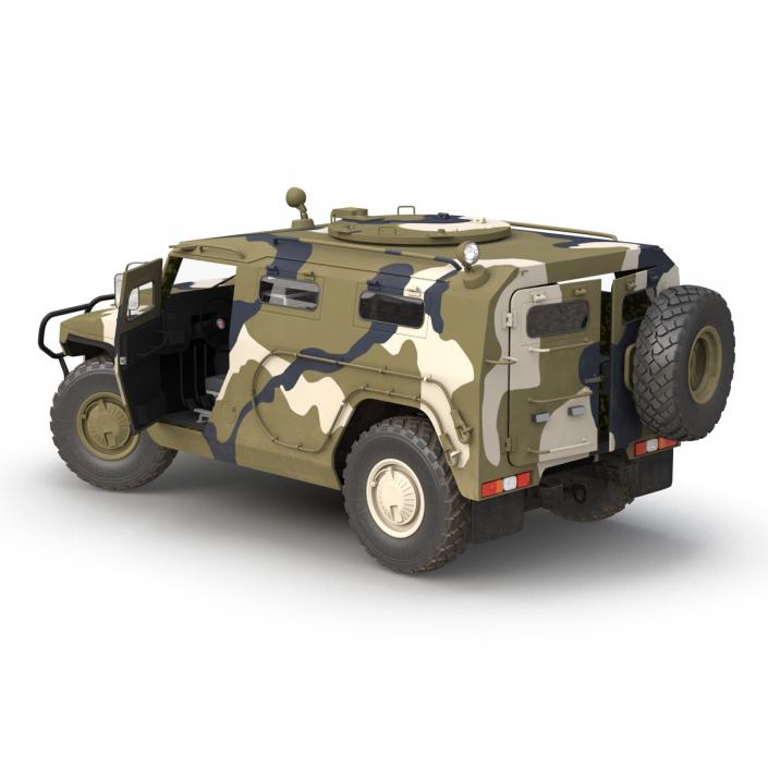 3D Infantry Mobility Vehicle GAZ Tigr M