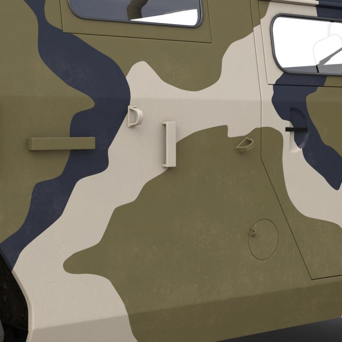 3D Infantry Mobility Vehicle GAZ Tigr M