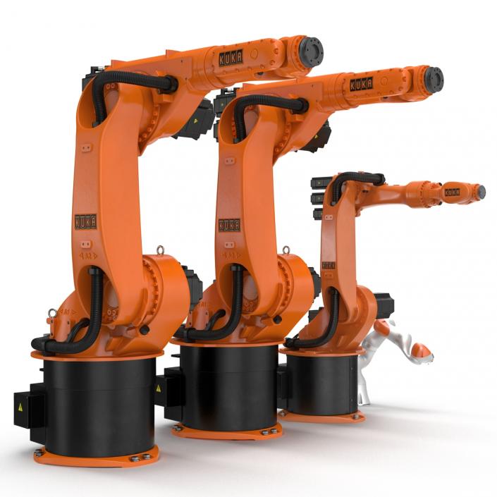 Kuka Robots Collection 7 3D model