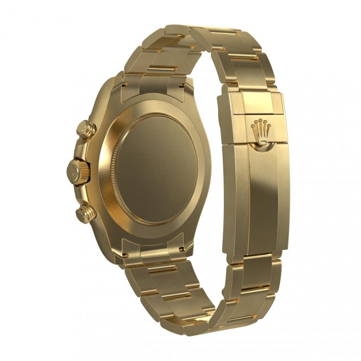 Rolex Yachtmaster II Yellow Gold 3D