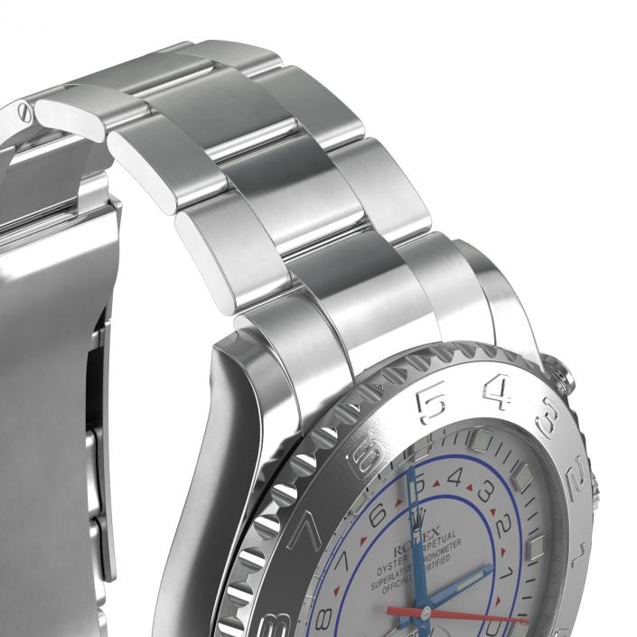 3D Rolex Yachtmaster II Oyster Platinum