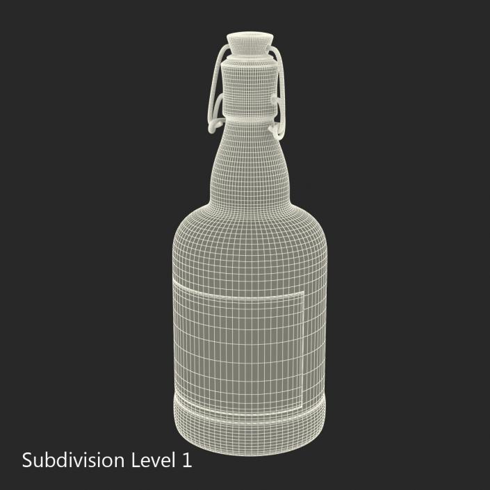 3D Cold Brew Bottle 3 model