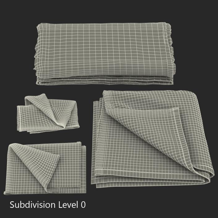 Towels Collection 2 3D model