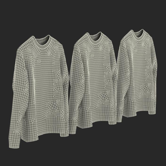Sweaters Collection 3D model