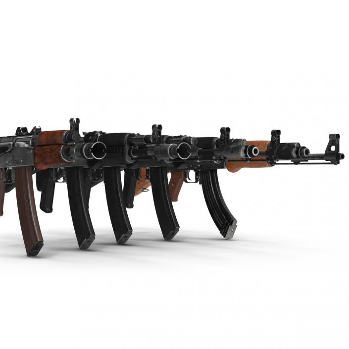 Assault Rifle AK Collection 2 3D model