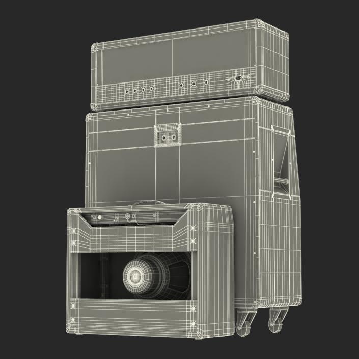 3D Guitar Amplifiers Collection model