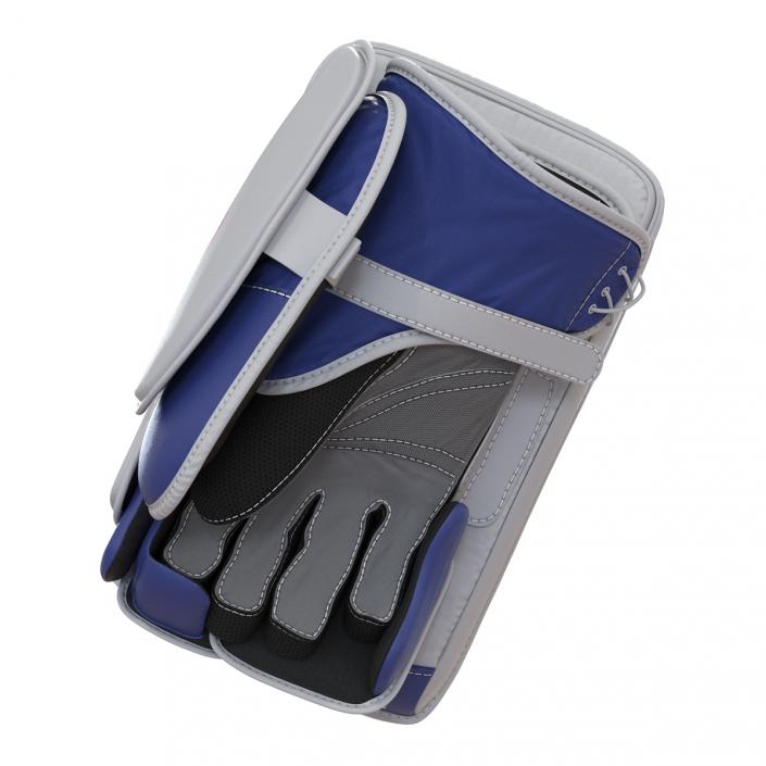 3D model Hockey Goalie Protection Kit Blue 3