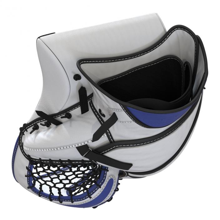 3D Hockey Goalie Protection Kit Generic Blue 3 model