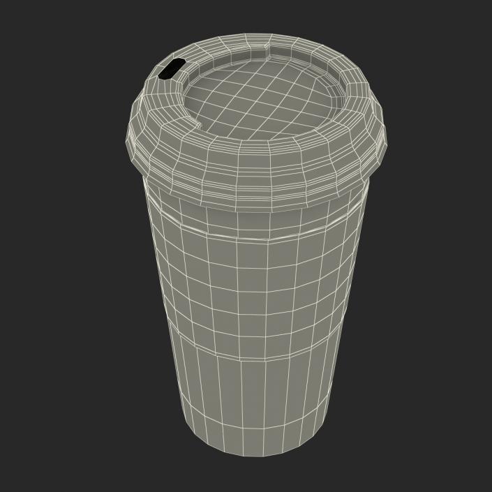 To Go Cup With Sleeve Generic 3D model