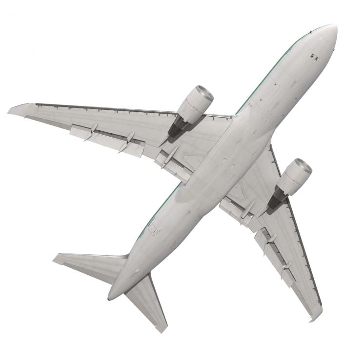 Boeing 767-200ER Alitalia Rigged 3D