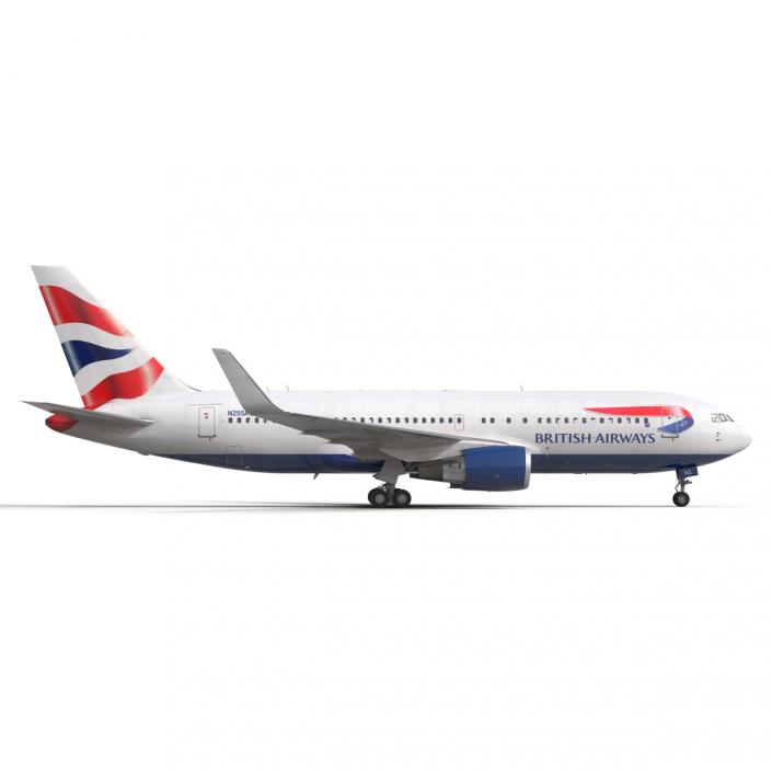 Boeing 767-200ER British Airways 3D