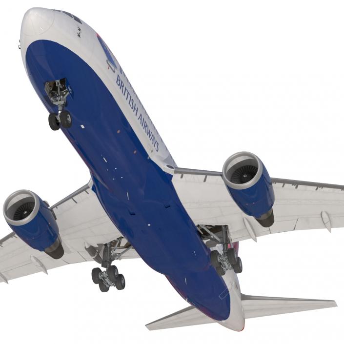 Boeing 767-200ER British Airways 3D