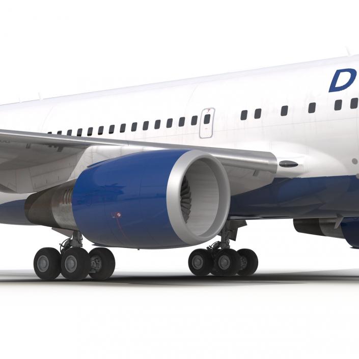Boeing 767-200ER Delta Air Lines 3D
