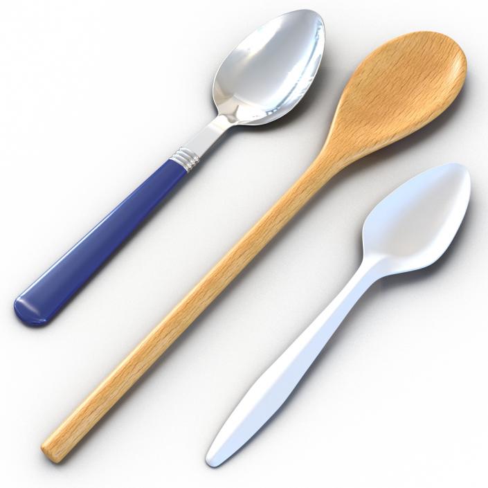 Spoons Collection 3D
