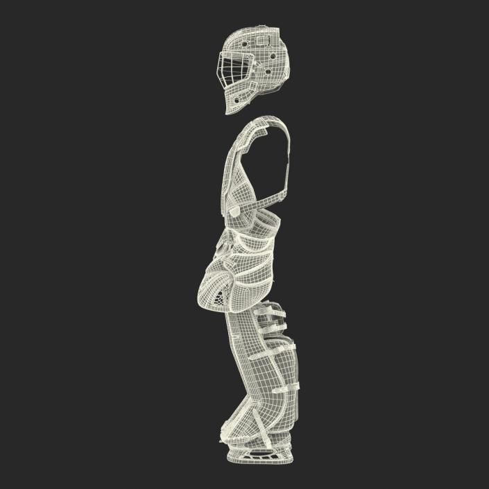 3D Hockey Goalie Protection Kit Generic 3 model