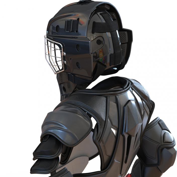 3D Hockey Protective Gear Kit 2 model