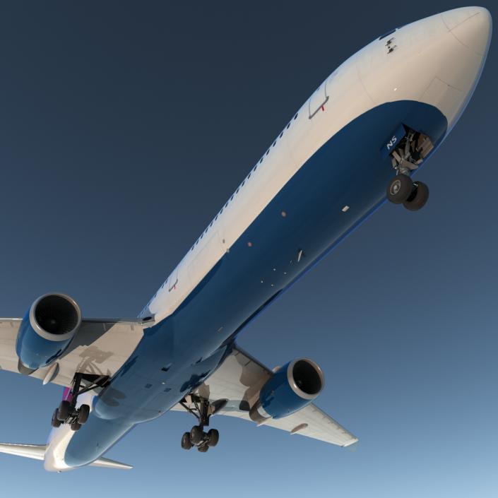 Boeing 767-400ER Delta Air Lines 3D