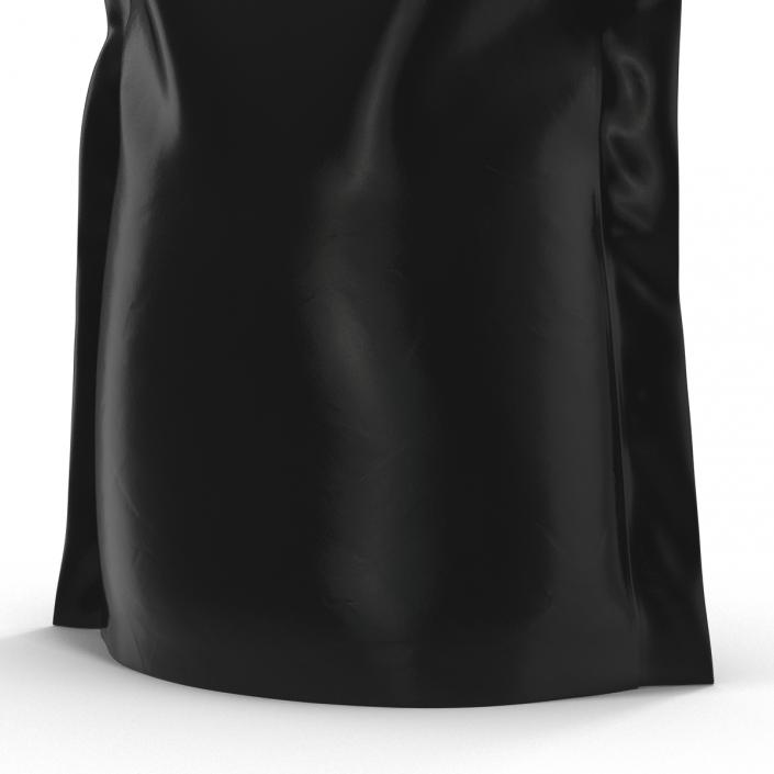 3D model Food Vacuum Sealed Bag 2 Black