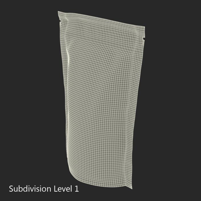 Food Vacuum Sealed Bag 3D