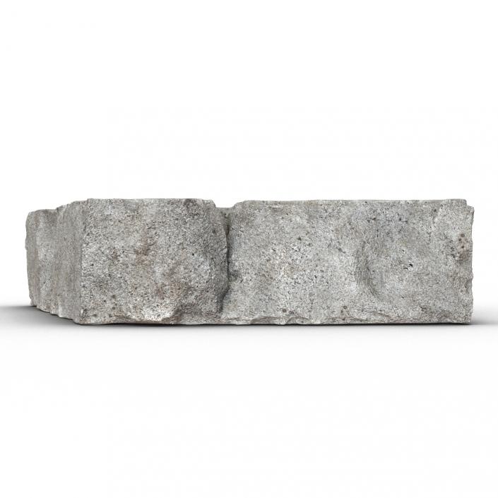 Concrete Chunk 3D model