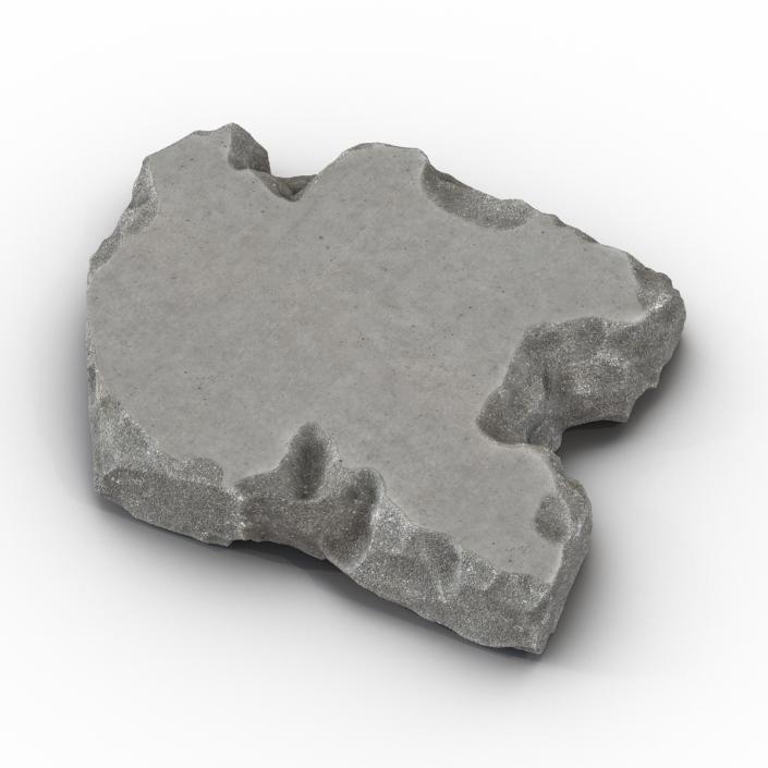 3D Concrete Chunk 2