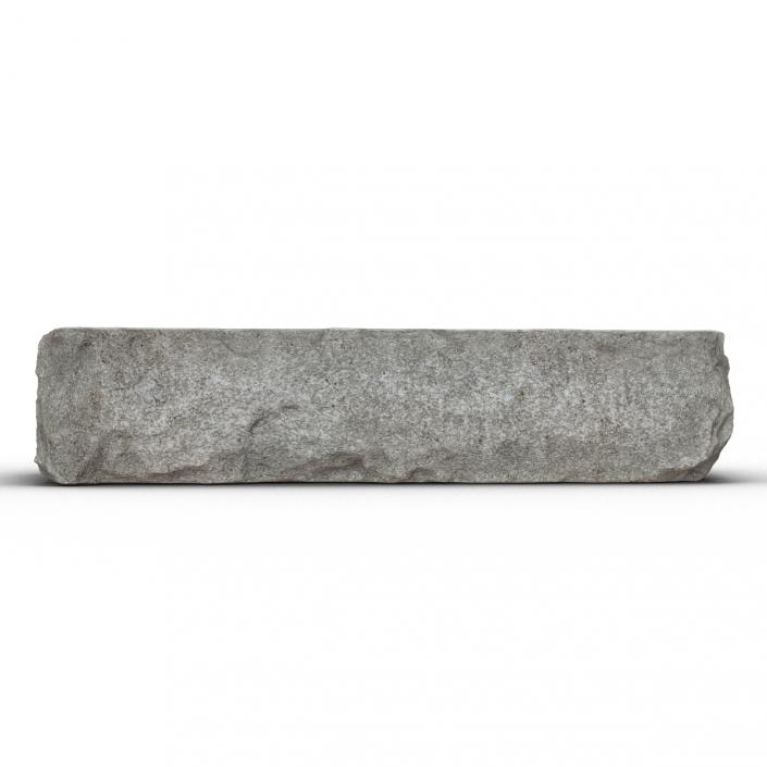 3D Concrete Chunk 3