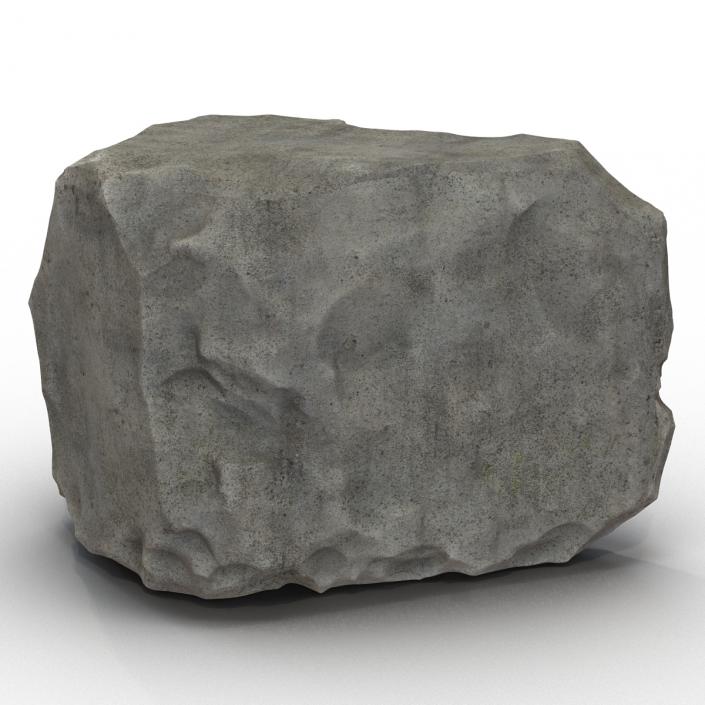 3D Concrete Chunk 4