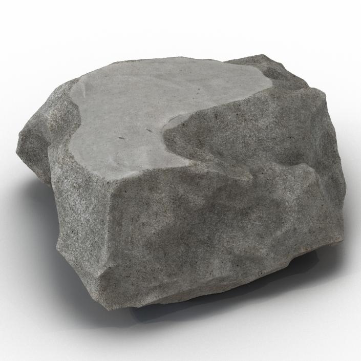 3D Concrete Chunk 5